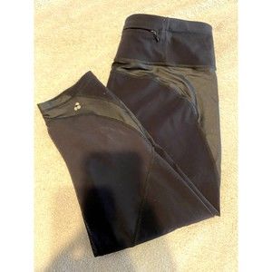Sweaty Betty Crop The Power Leggings | Black | Medium | Good Used Condition